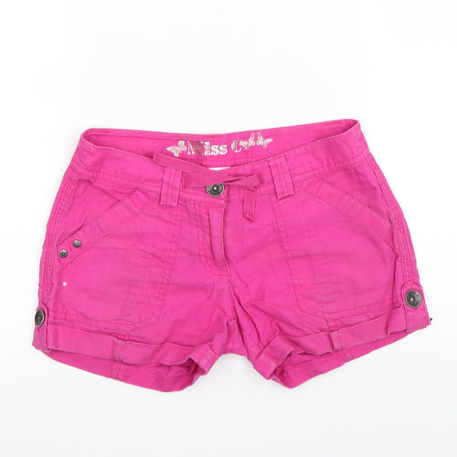 Cherokee Girls Pink   Chino Shorts Size 10 Years