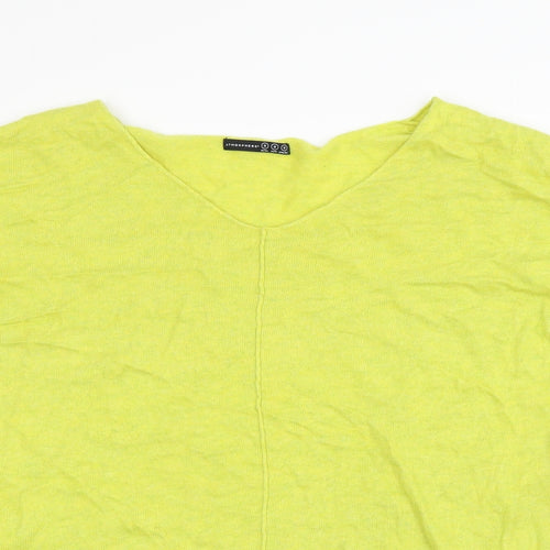 Atmosphere Womens Yellow   Pullover Jumper Size S