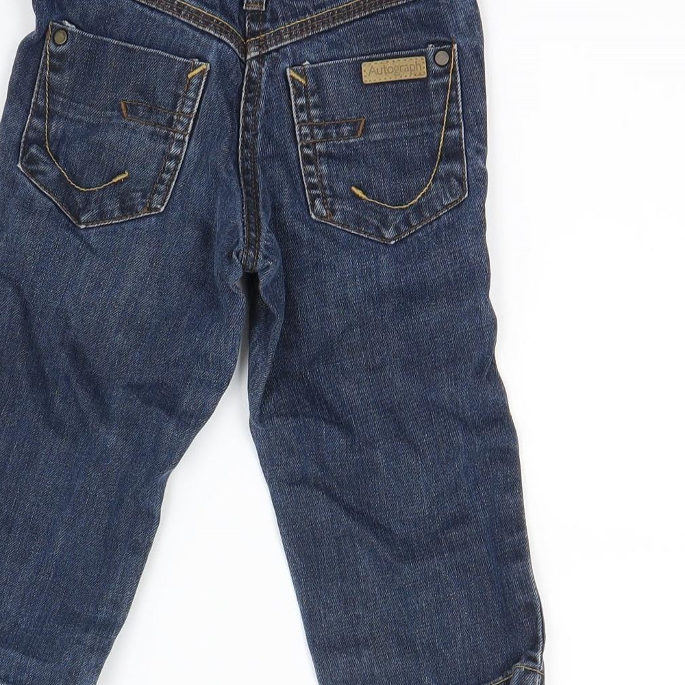 Autograph Boys Blue   Straight Jeans Size 2 Years