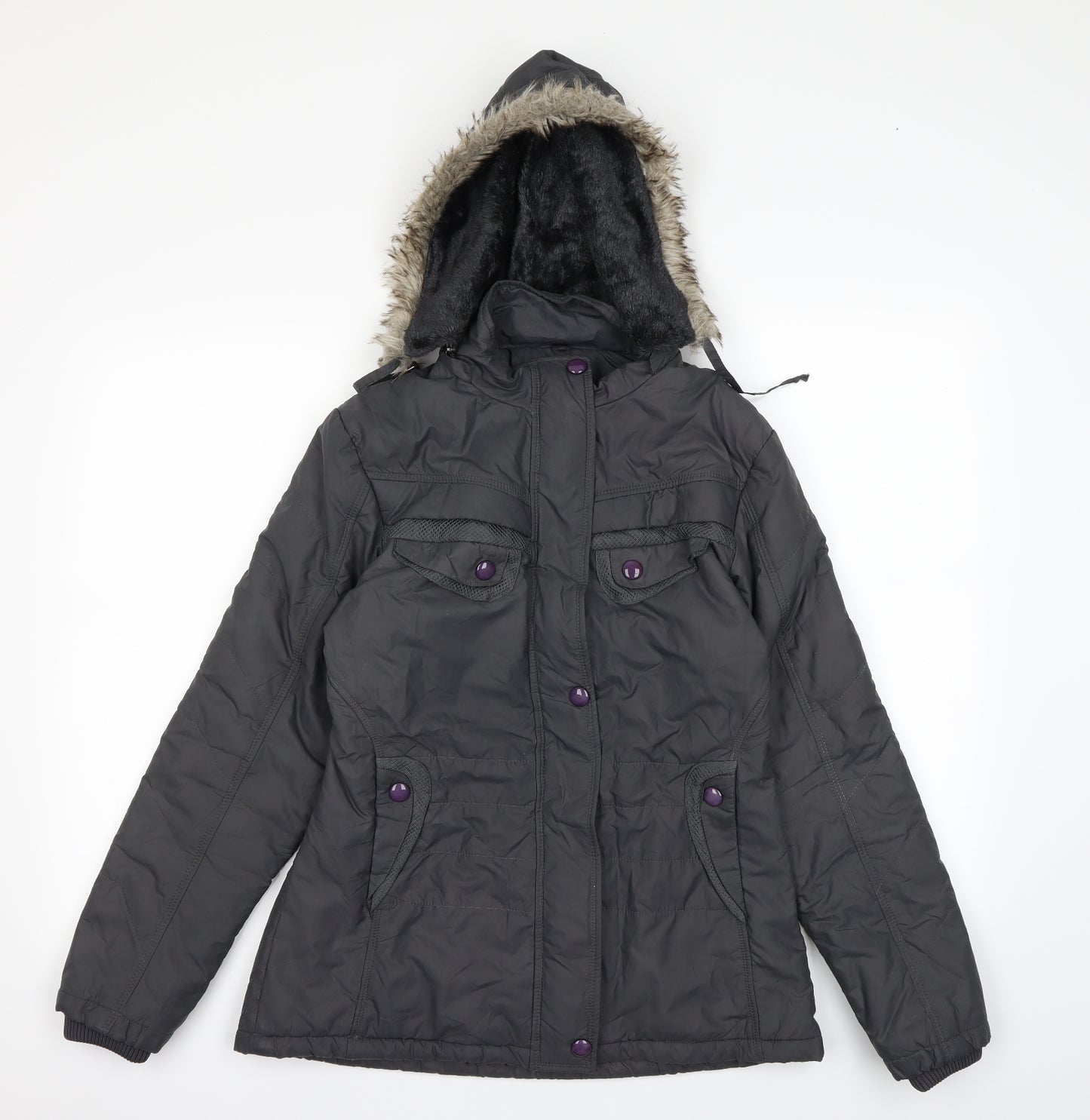 DGN Womens Grey   Jacket Coat Size M