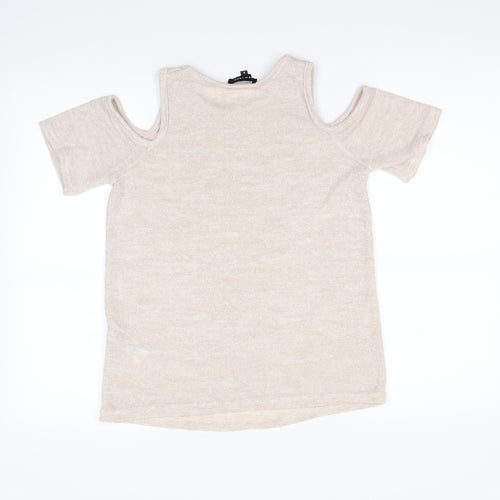 New Look Womens Pink   Basic T-Shirt Size 8