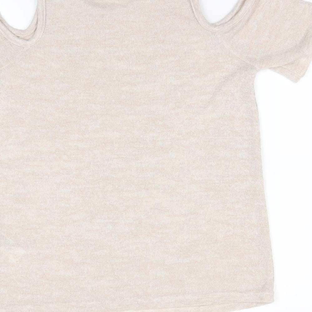 New Look Womens Pink   Basic T-Shirt Size 8