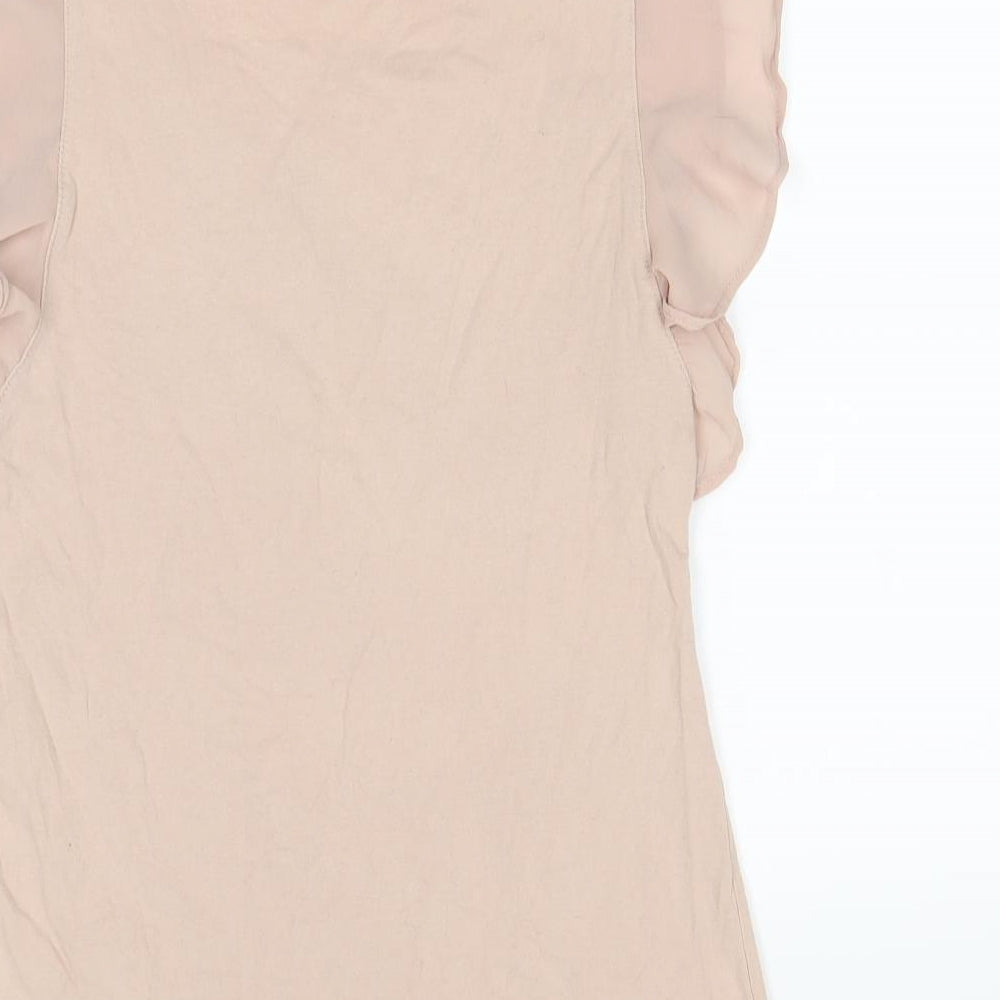 H&M Womens Pink   Basic T-Shirt Size M