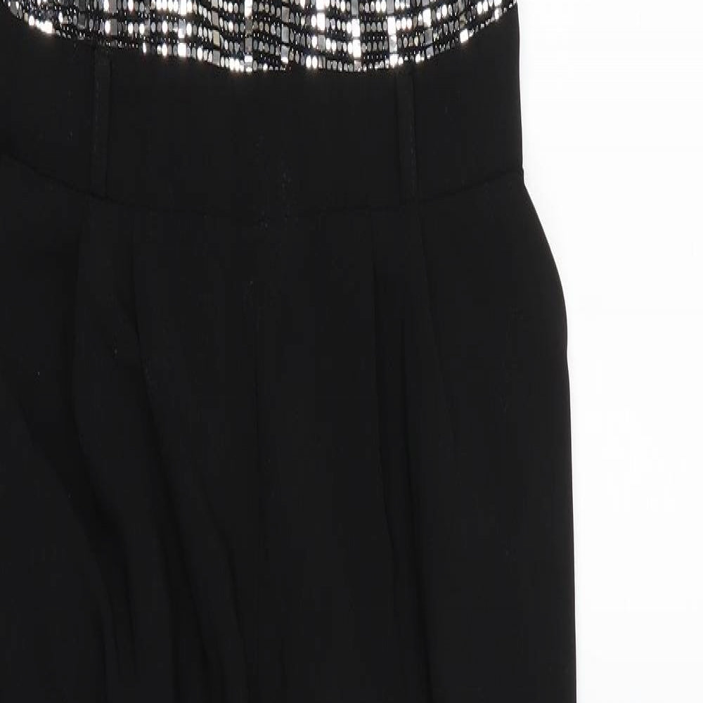 Dorothy Perkins Womens Black   Playsuit One-Piece Size 12 L28 in