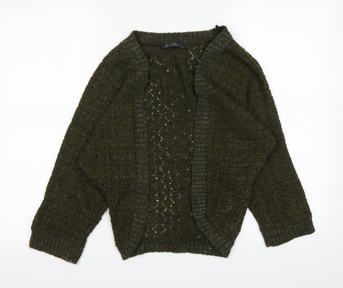 Xited  Womens Green   Cardigan Jumper Size S