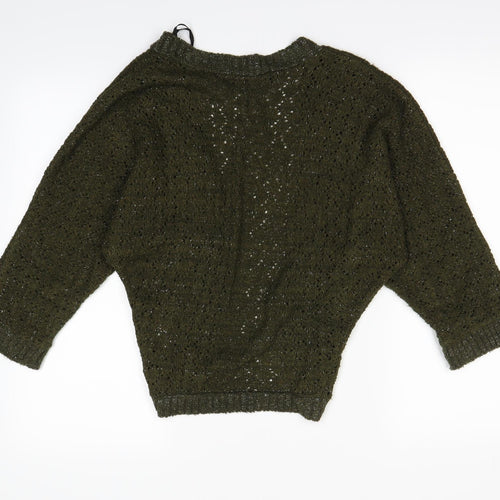 Xited  Womens Green   Cardigan Jumper Size S