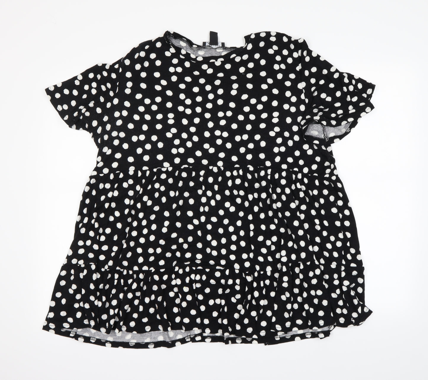 New Look Maternity Womens Black Polka Dot  Fit & Flare  Size 20