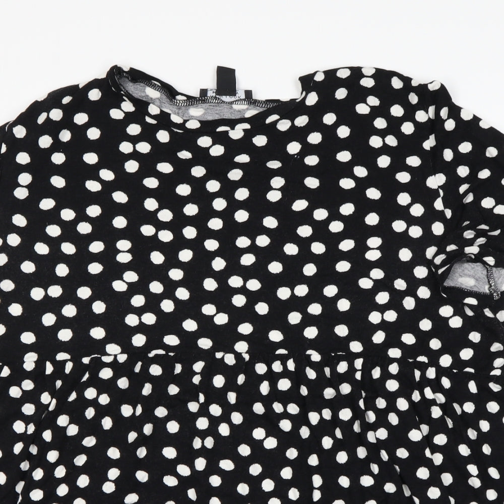 New Look Maternity Womens Black Polka Dot  Fit & Flare  Size 20