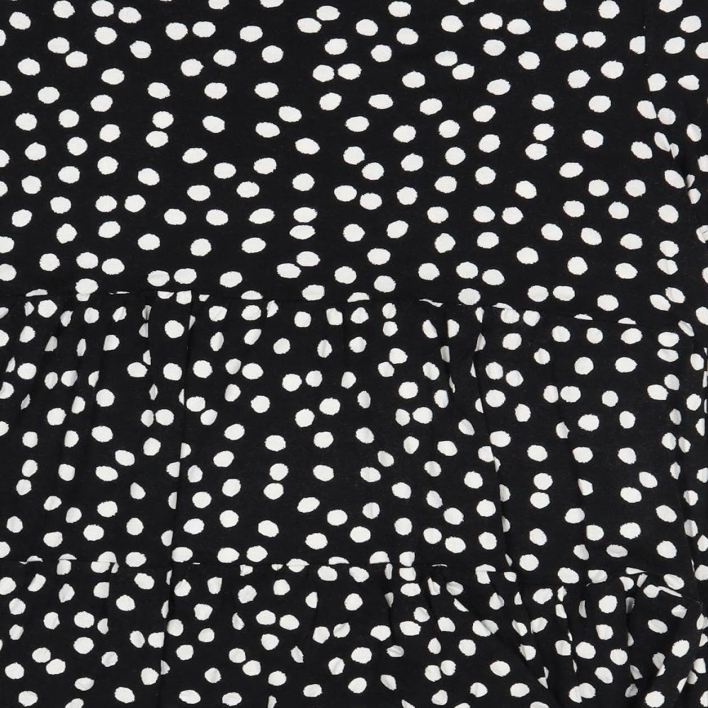 New Look Maternity Womens Black Polka Dot  Fit & Flare  Size 20