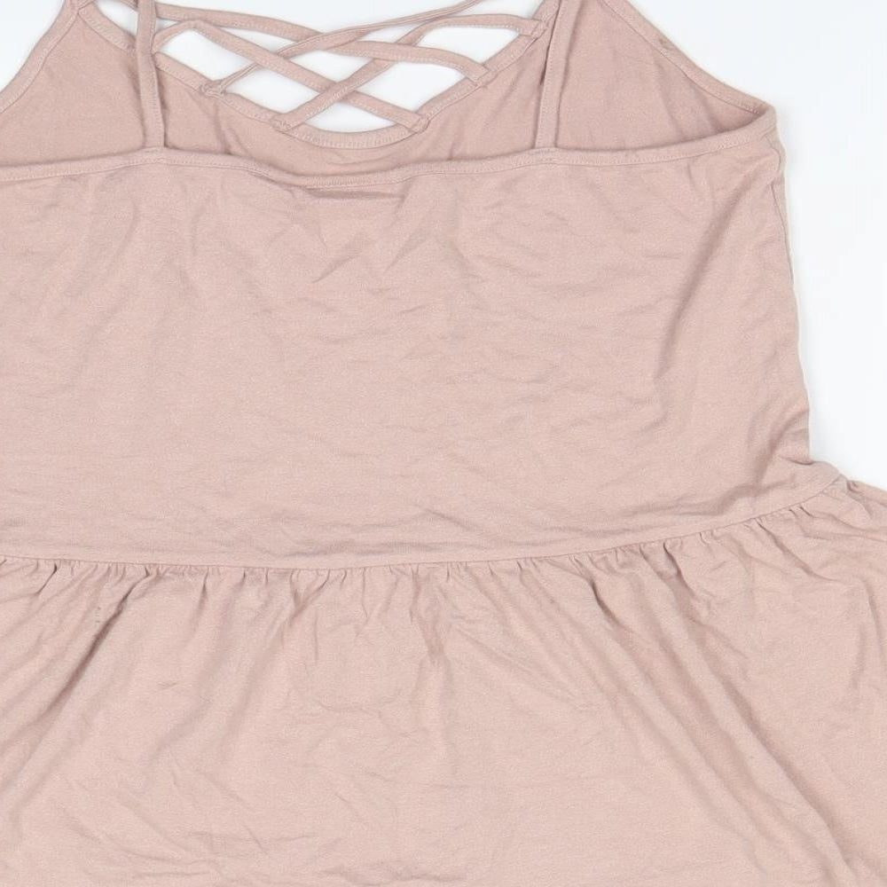 Only Womens Pink   Basic T-Shirt Size M