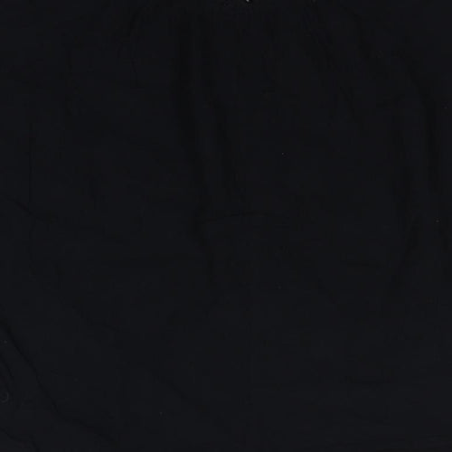 George Womens Black   Basic T-Shirt Size 10