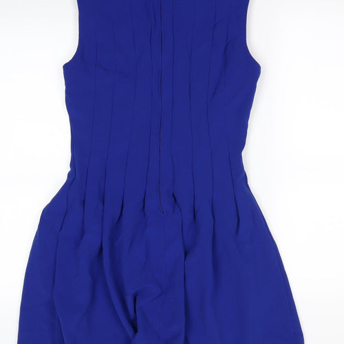 H&M Womens Blue   Fit & Flare  Size 8