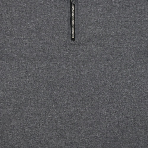 Topshop Womens Grey  Knit Pullover Jumper Size 14