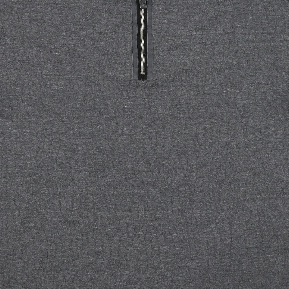 Topshop Womens Grey  Knit Pullover Jumper Size 14
