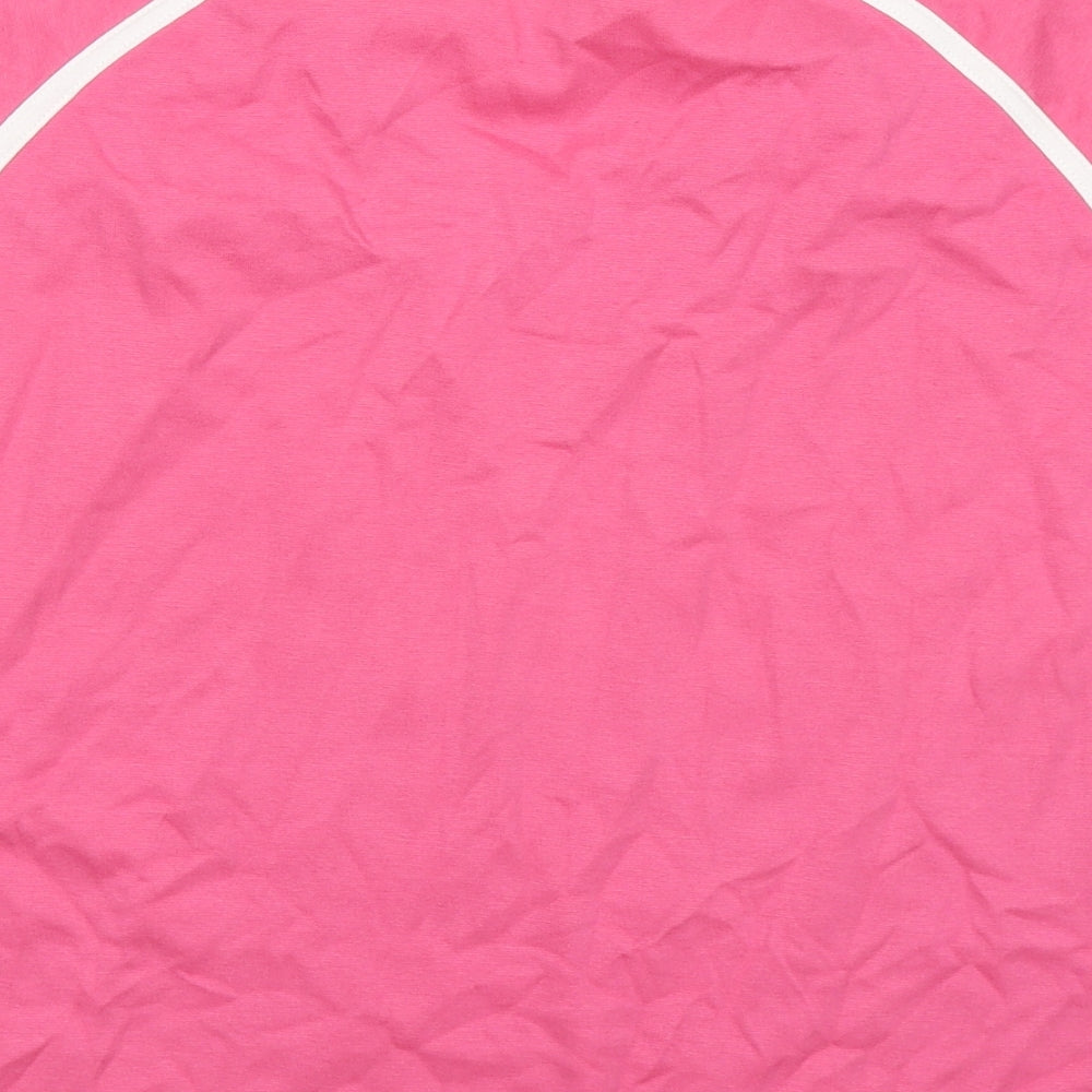 gym issue Womens Pink   Basic T-Shirt Size 12