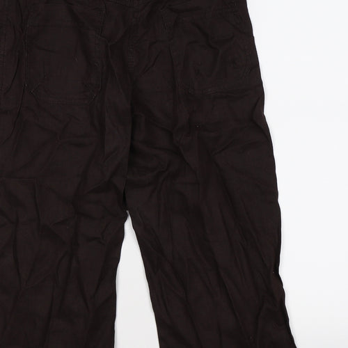 denim co Womens Brown   Cropped Trousers Size 8 L20 in