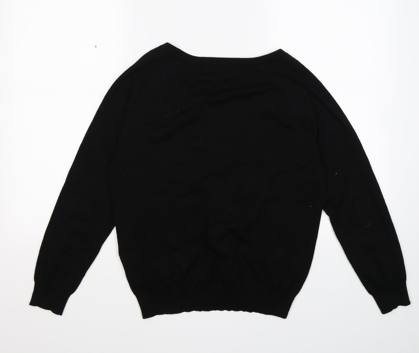 Atmosphere Womens Black  Knit Cardigan Jumper Size 12