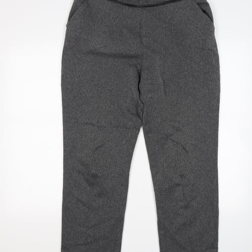 Marks and Spencer Womens Grey   Trousers  Size L L25 in