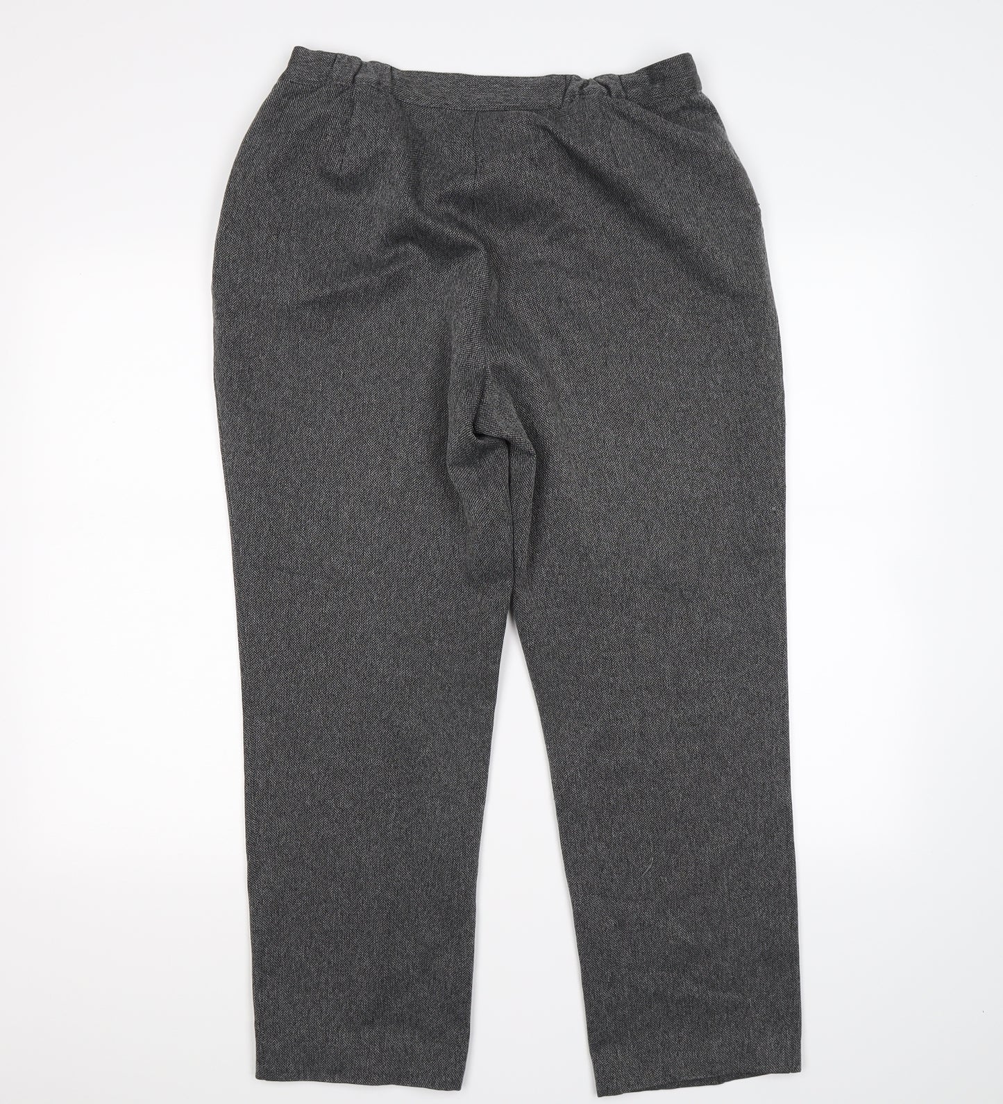 Marks and Spencer Womens Grey   Trousers  Size L L25 in