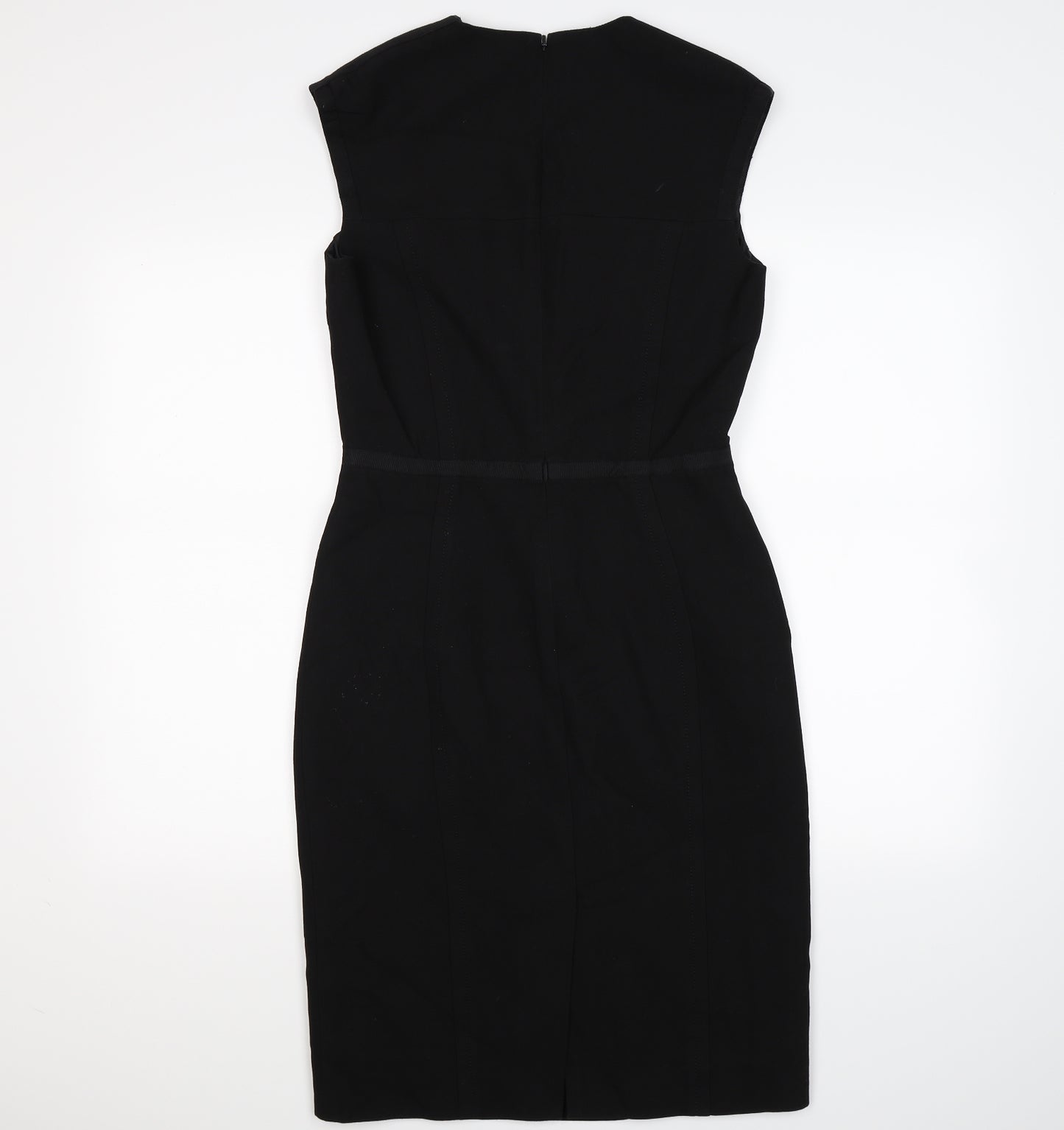 Jeager Womens Black   Pencil Dress  Size 10