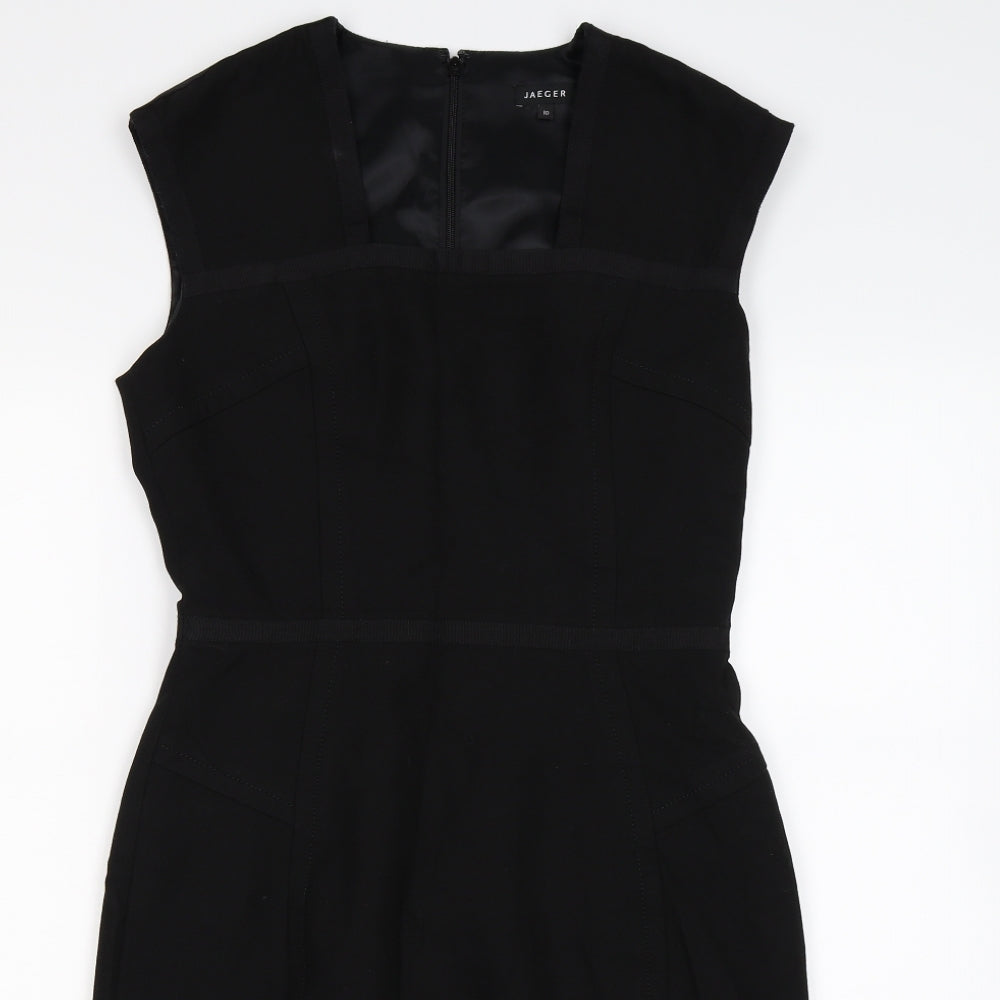 Jeager Womens Black   Pencil Dress  Size 10