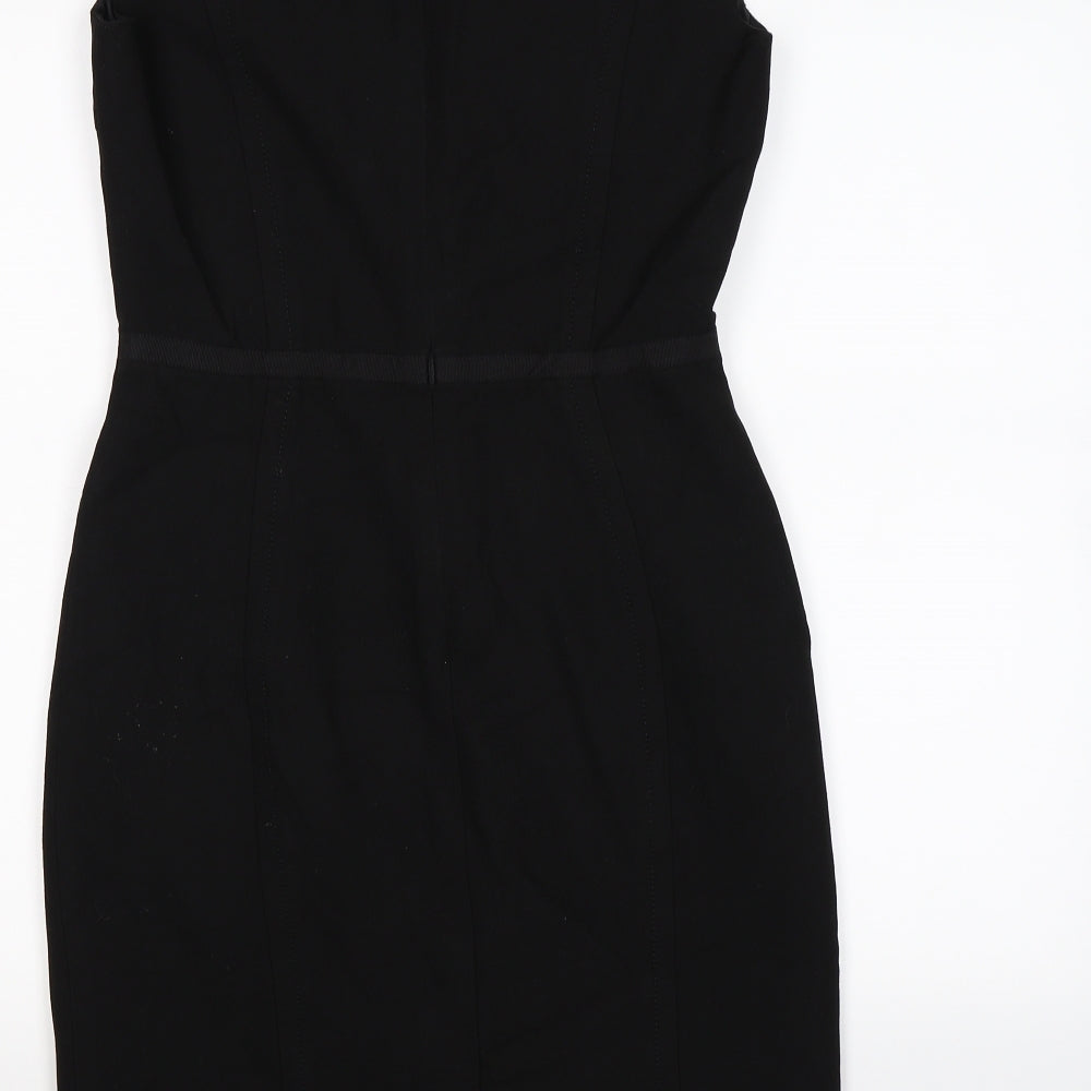 Jeager Womens Black   Pencil Dress  Size 10
