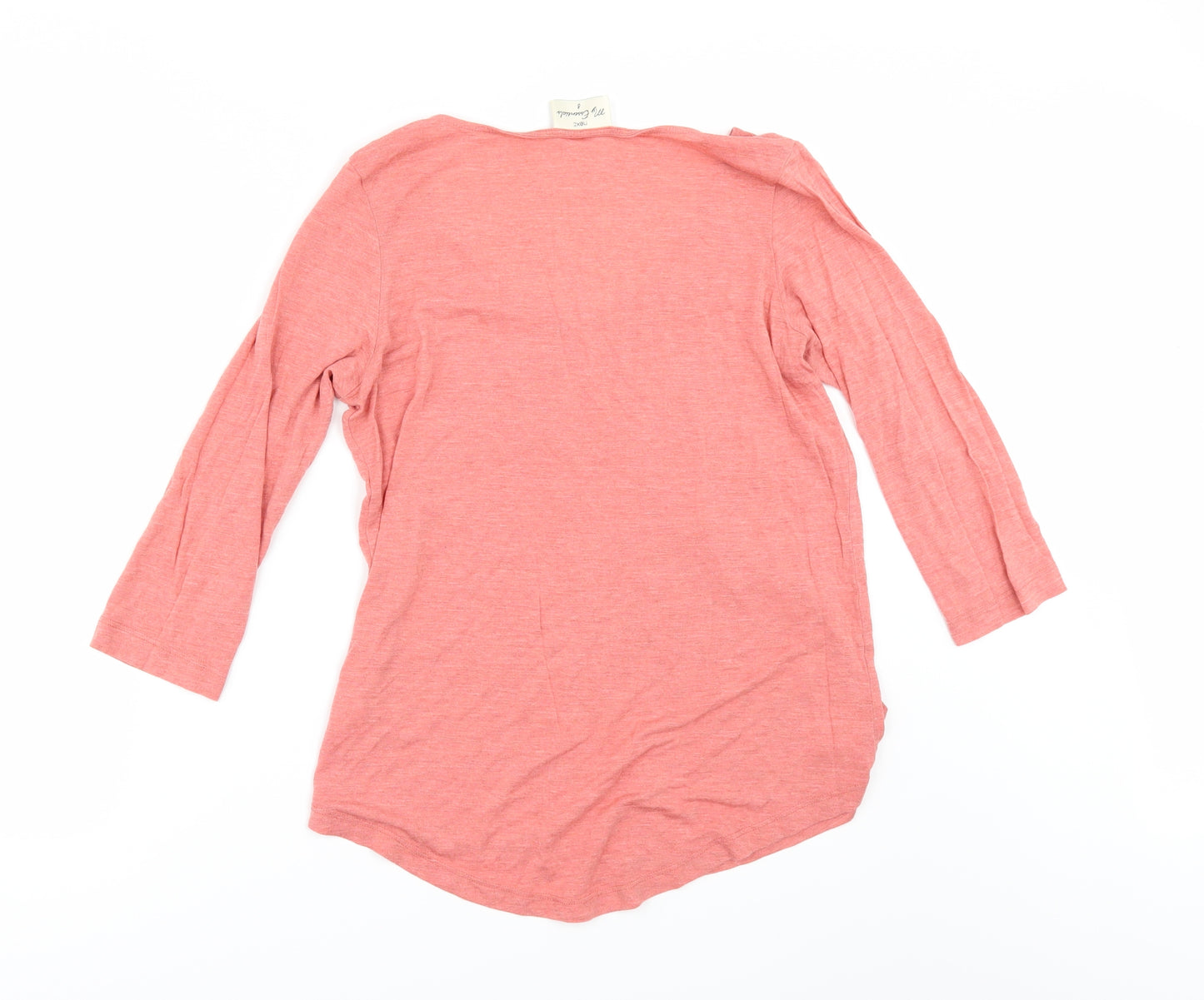 NEXT Womens Orange   Basic T-Shirt Size 8