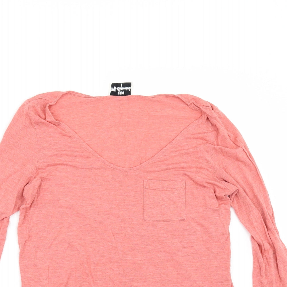 NEXT Womens Orange   Basic T-Shirt Size 8