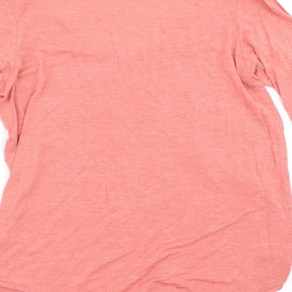 NEXT Womens Orange   Basic T-Shirt Size 8