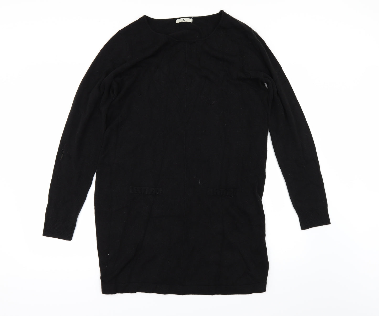 Georgee Womens Black   Jumper Dress  Size 16