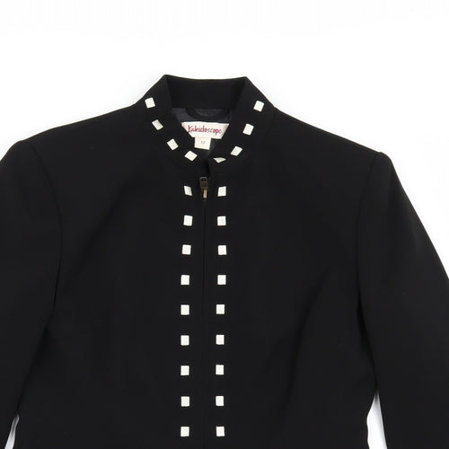 Kaleidoscope Womens Black   Jacket  Size 10