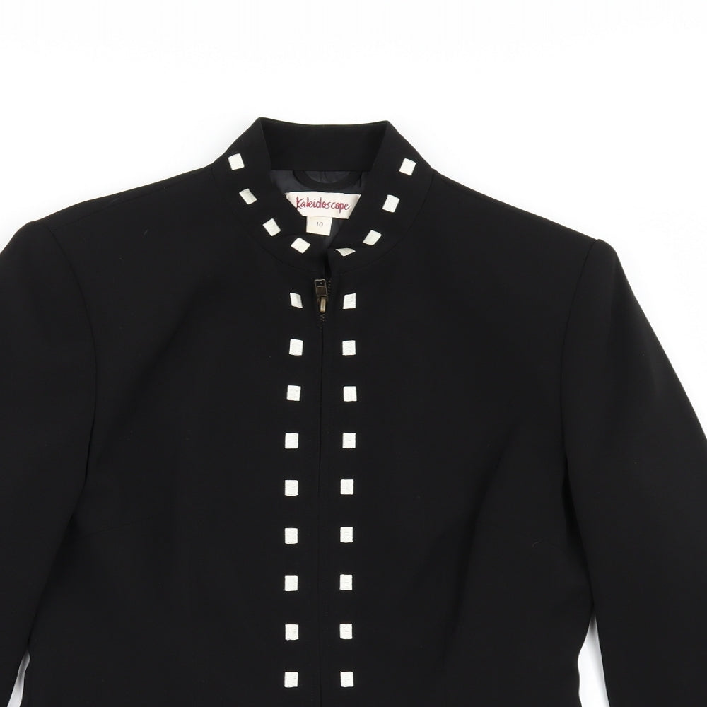 Kaleidoscope Womens Black   Jacket  Size 10