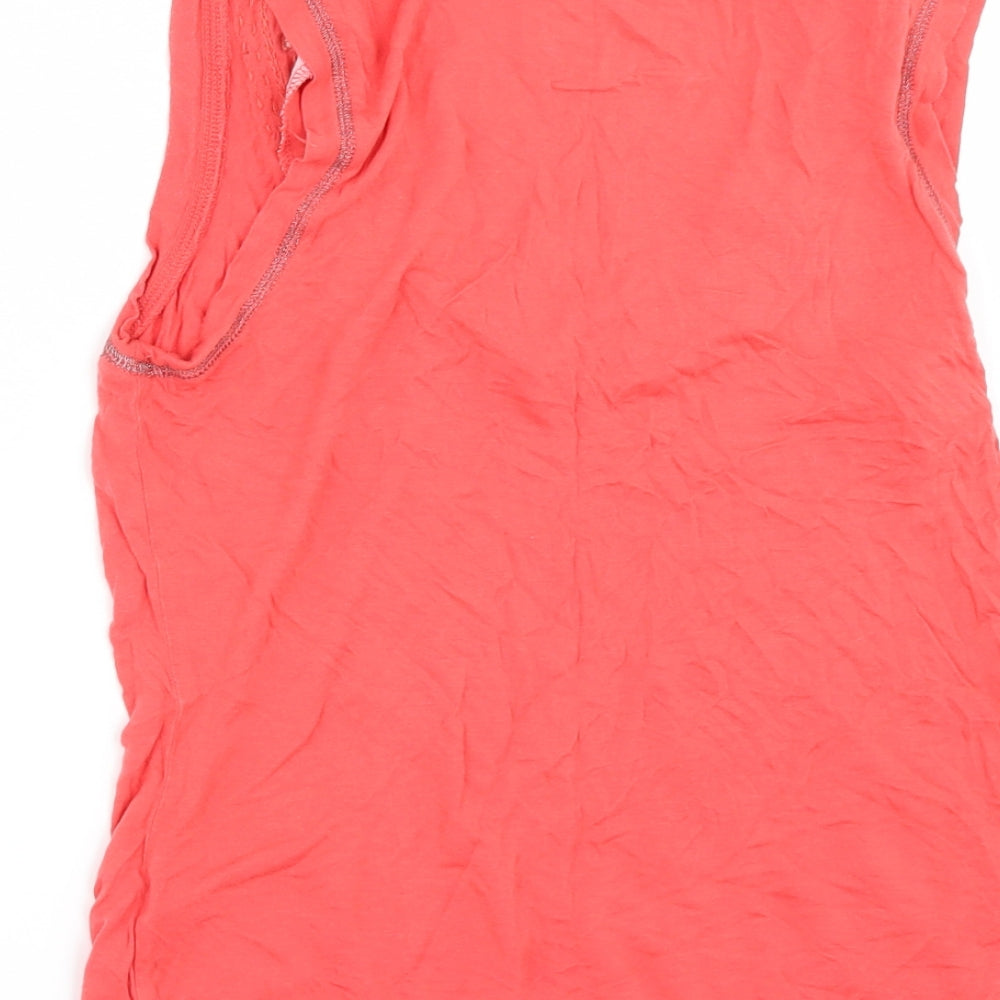 Butterfly Womens Red   Basic T-Shirt Size 14