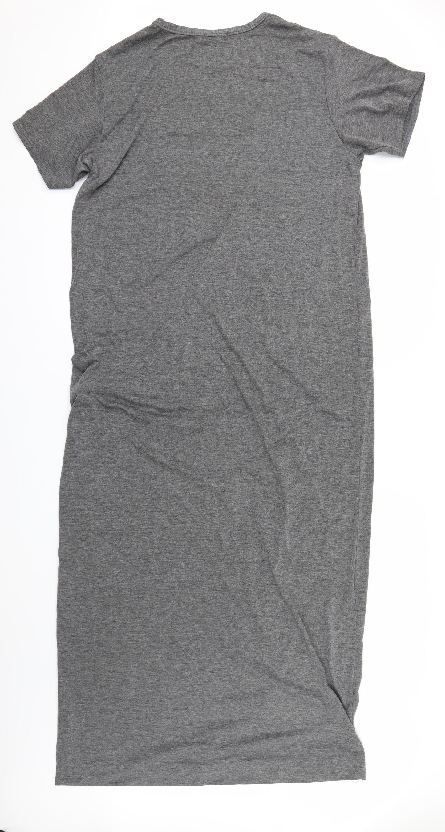 Boohoo Womens Grey   T-Shirt Dress  Size 14
