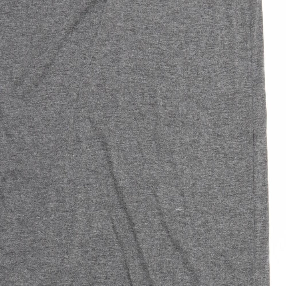 Boohoo Womens Grey   T-Shirt Dress  Size 14