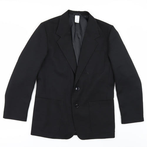 BHS Mens Black   Jacket Suit Jacket Size 34  - 33 CHEST