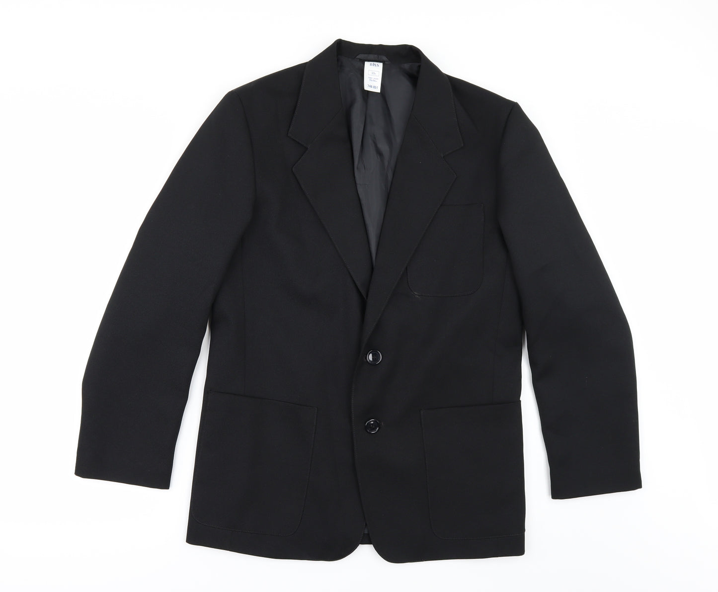 BHS Mens Black   Jacket Suit Jacket Size 34  - 33 CHEST