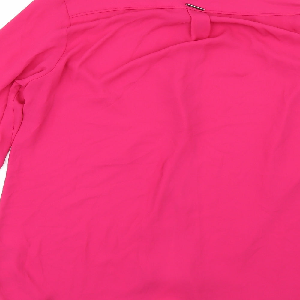 Autograph Womens Pink   Tunic Button-Up Size 14