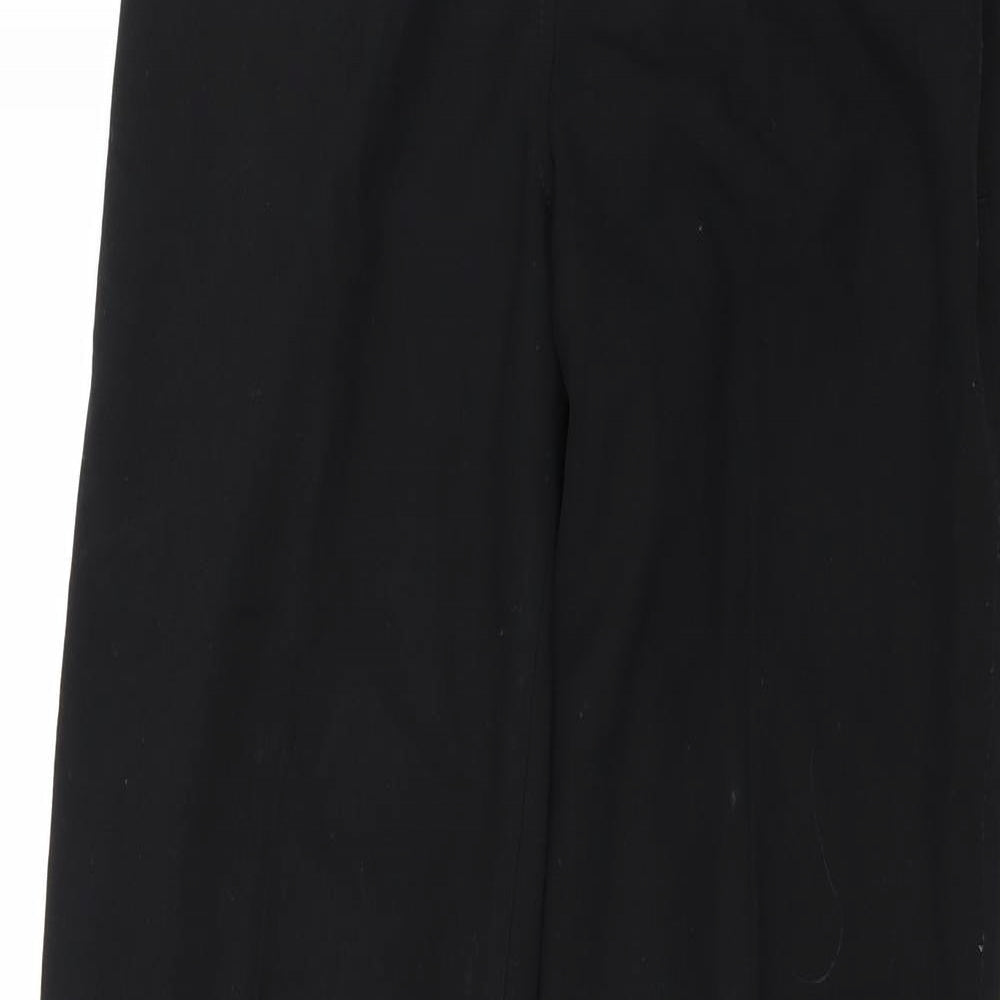 Marks and Spencer Womens Black   Trousers  Size 8 L31 in