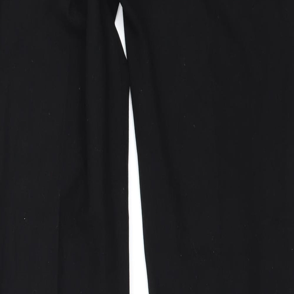 Marks and Spencer Womens Black   Trousers  Size 8 L31 in