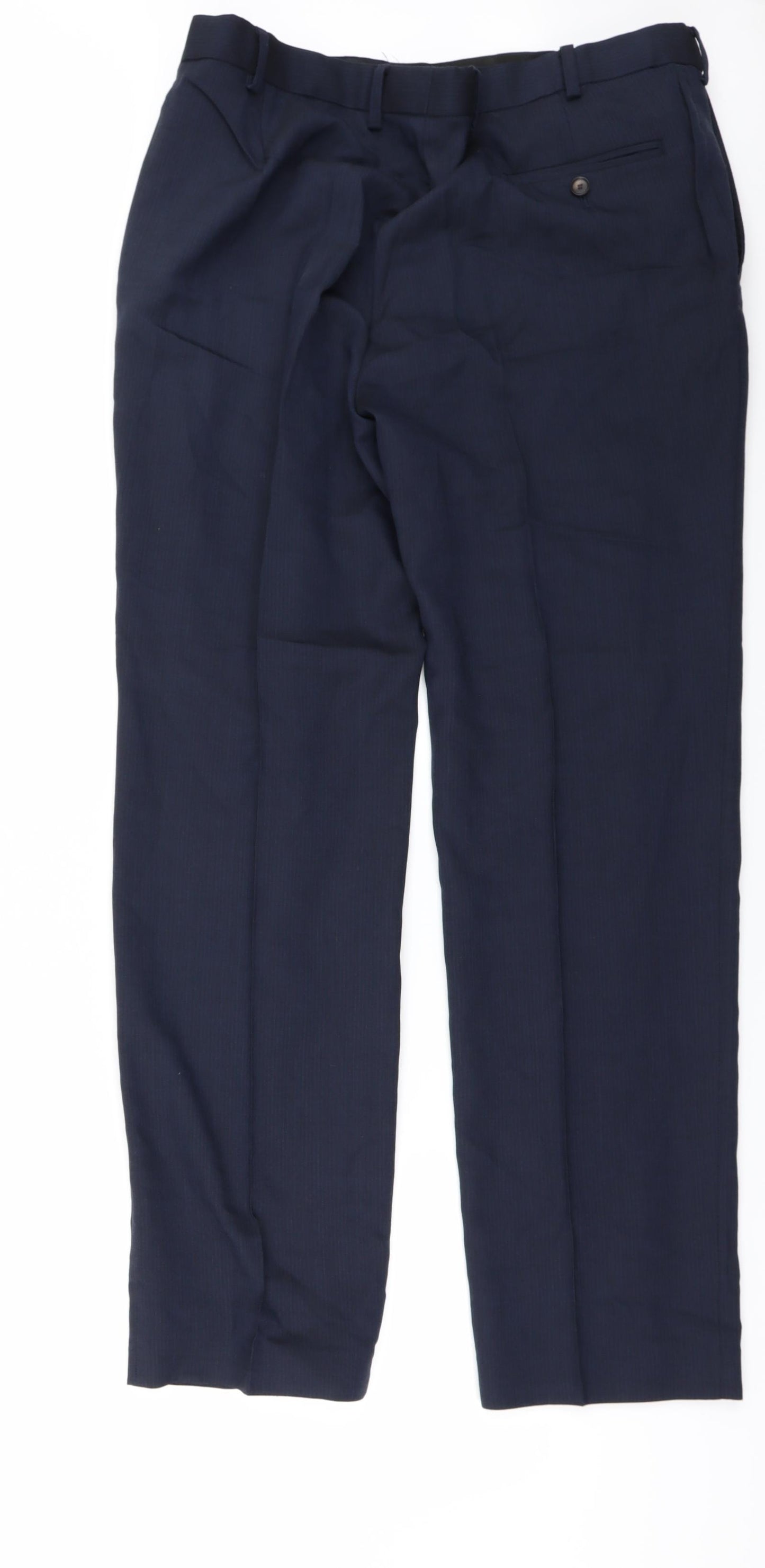 Marks and Spencer Mens Black   Trousers  Size 38 L31 in