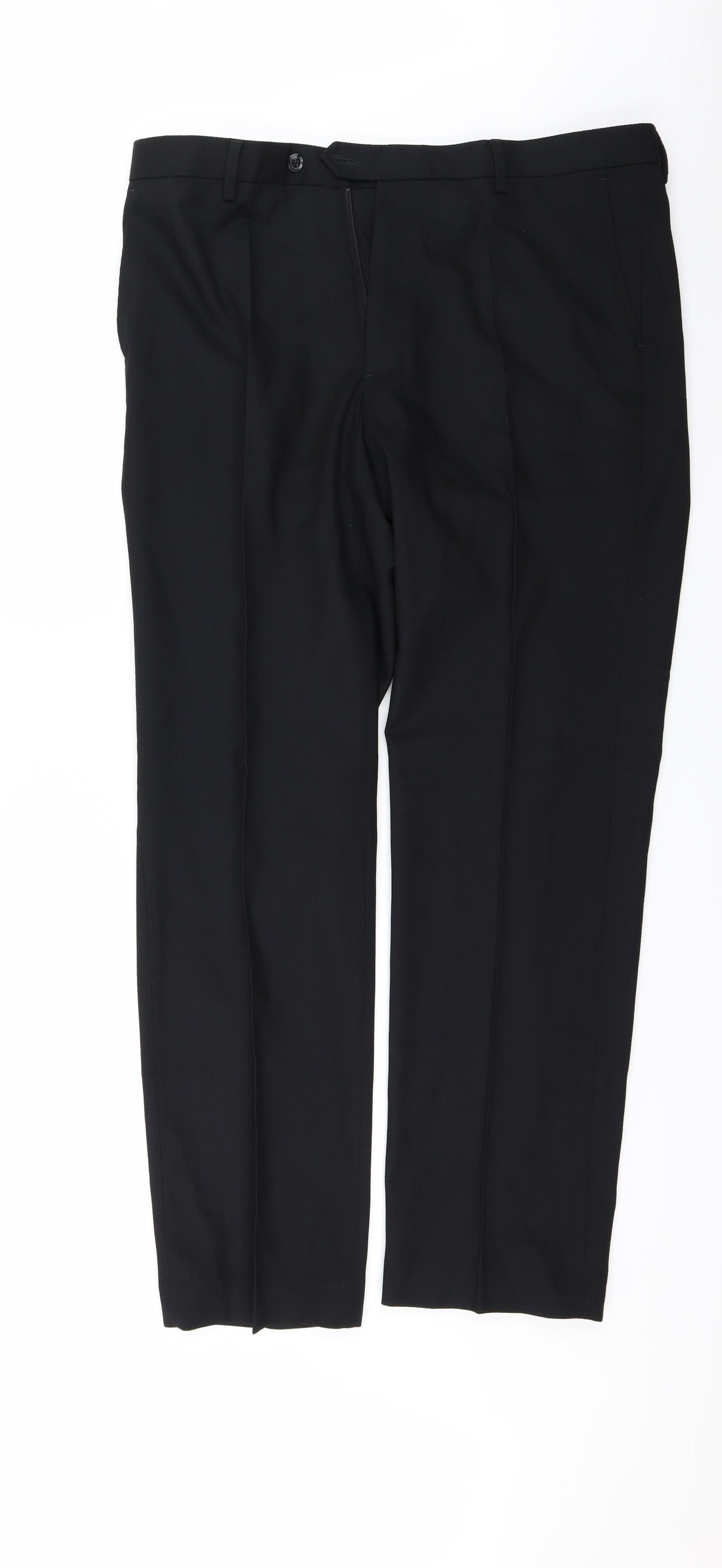 Marks and Spencer Mens Black   Trousers  Size 38 L33 in