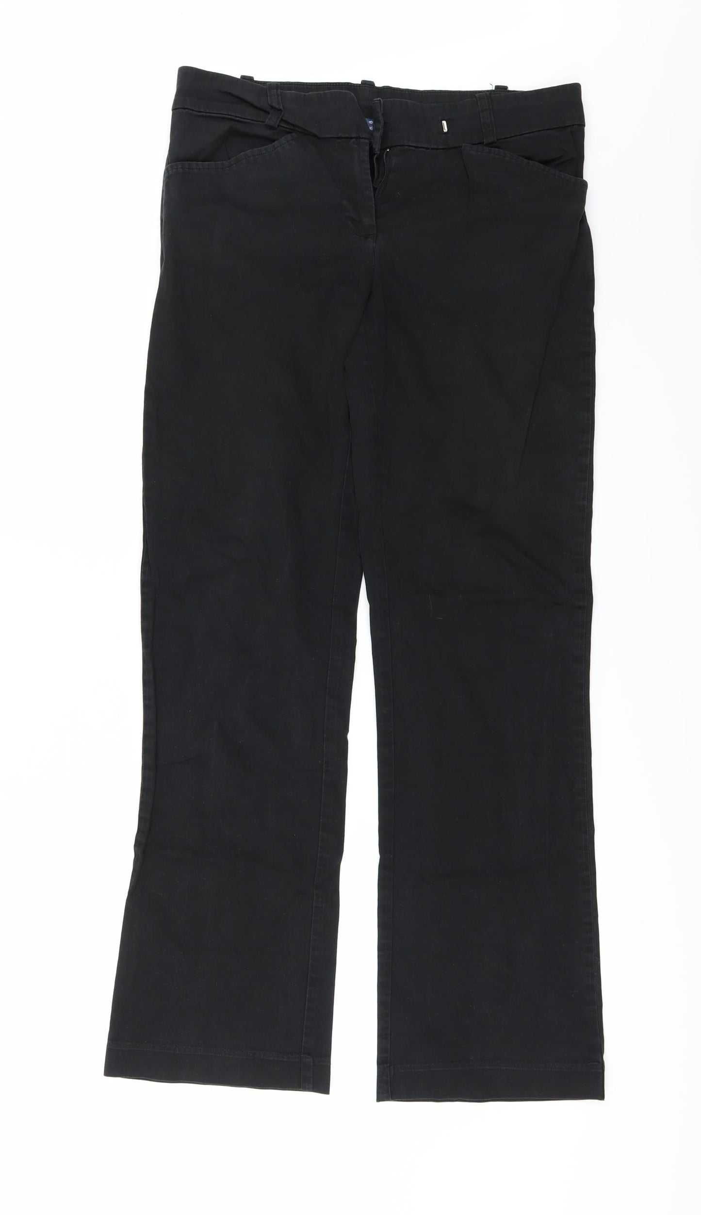 Atmosphere Womens Black   Trousers  Size 12 L30 in