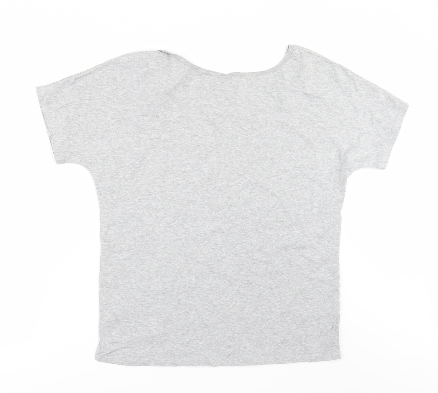 Bella + Canvas Womens Grey   Basic T-Shirt Size S