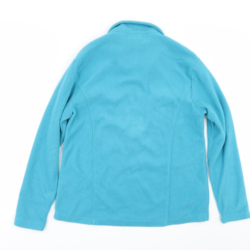 STILL WATER Womens Blue  Fleece Jacket  Size L