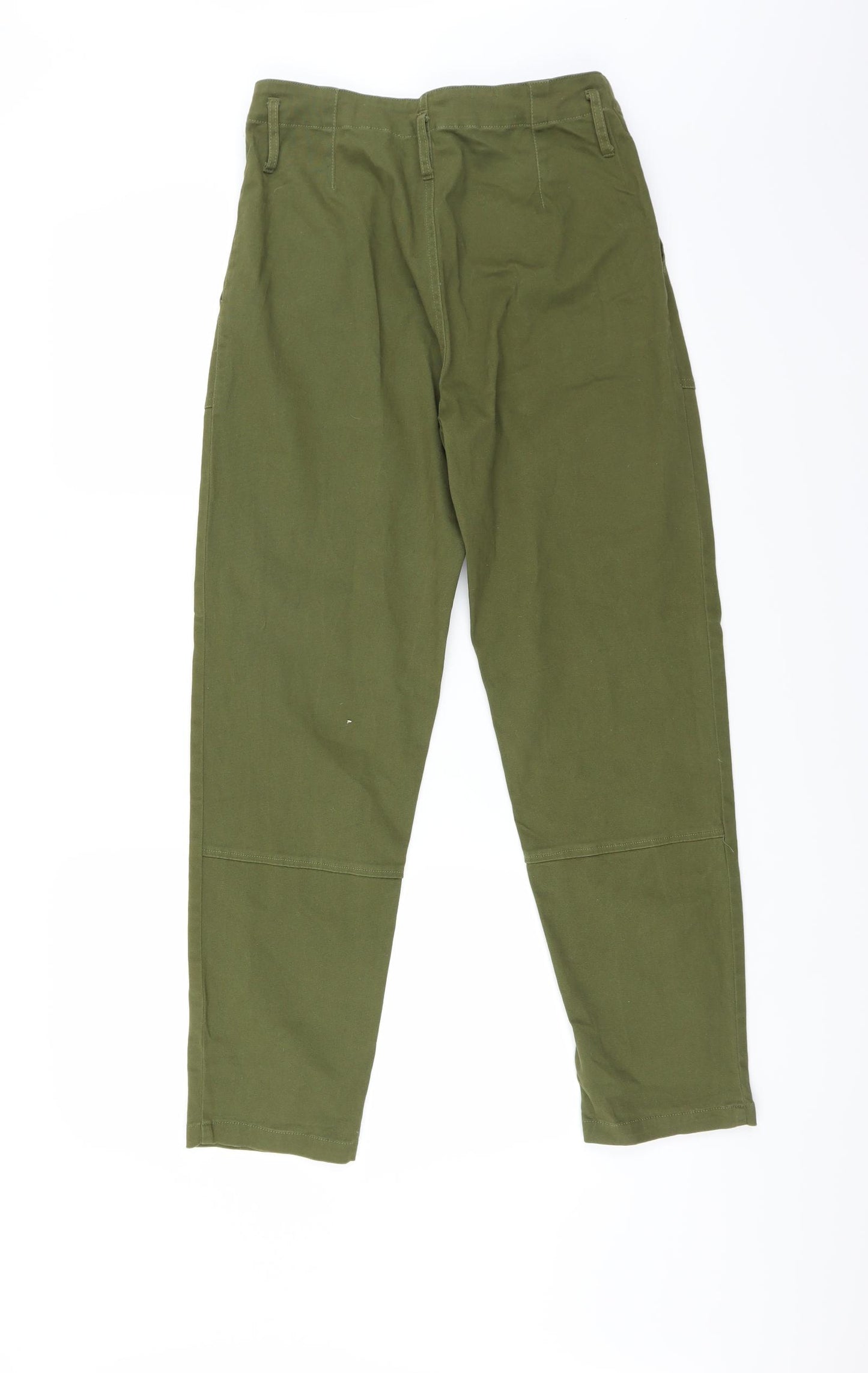 Fashion Nova Womens Green   Trousers  Size M L27.5 in