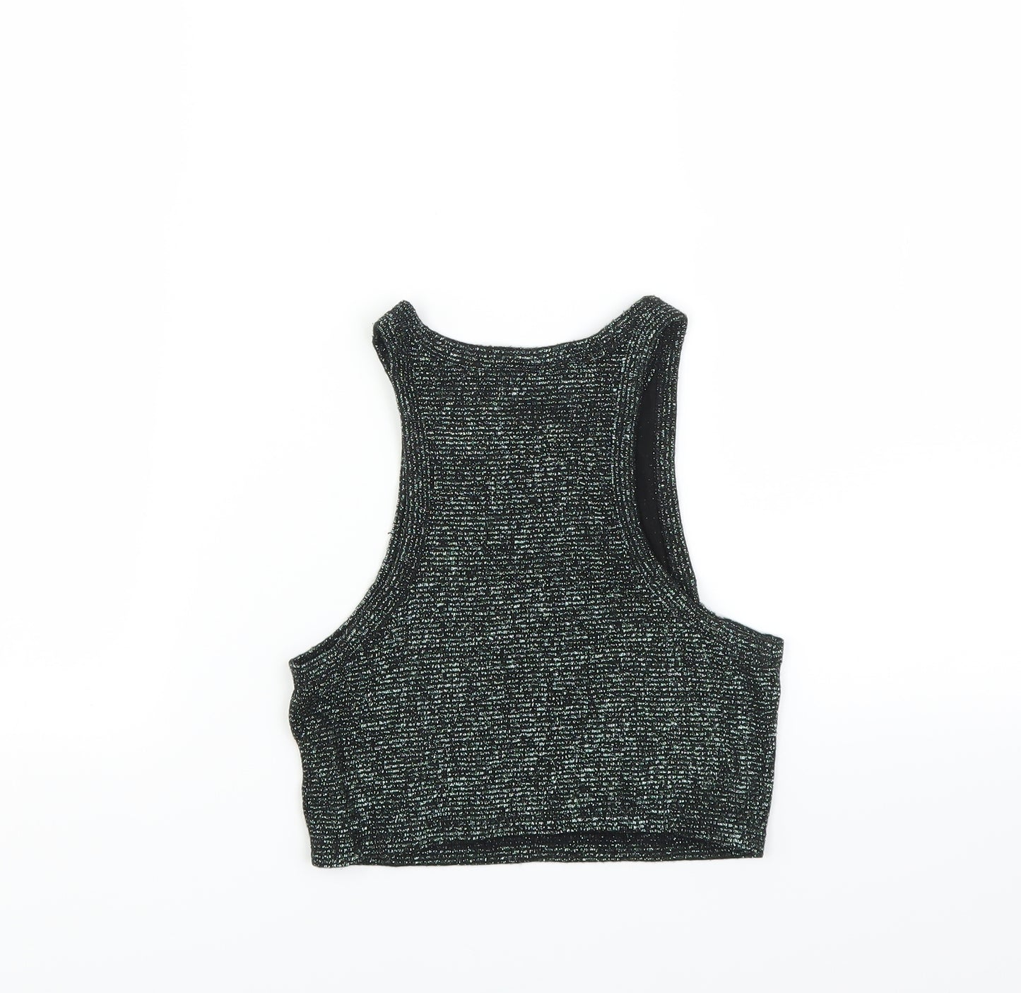 Urban Outfitters Womens Green   Basic Tank Size S  - CROPPED