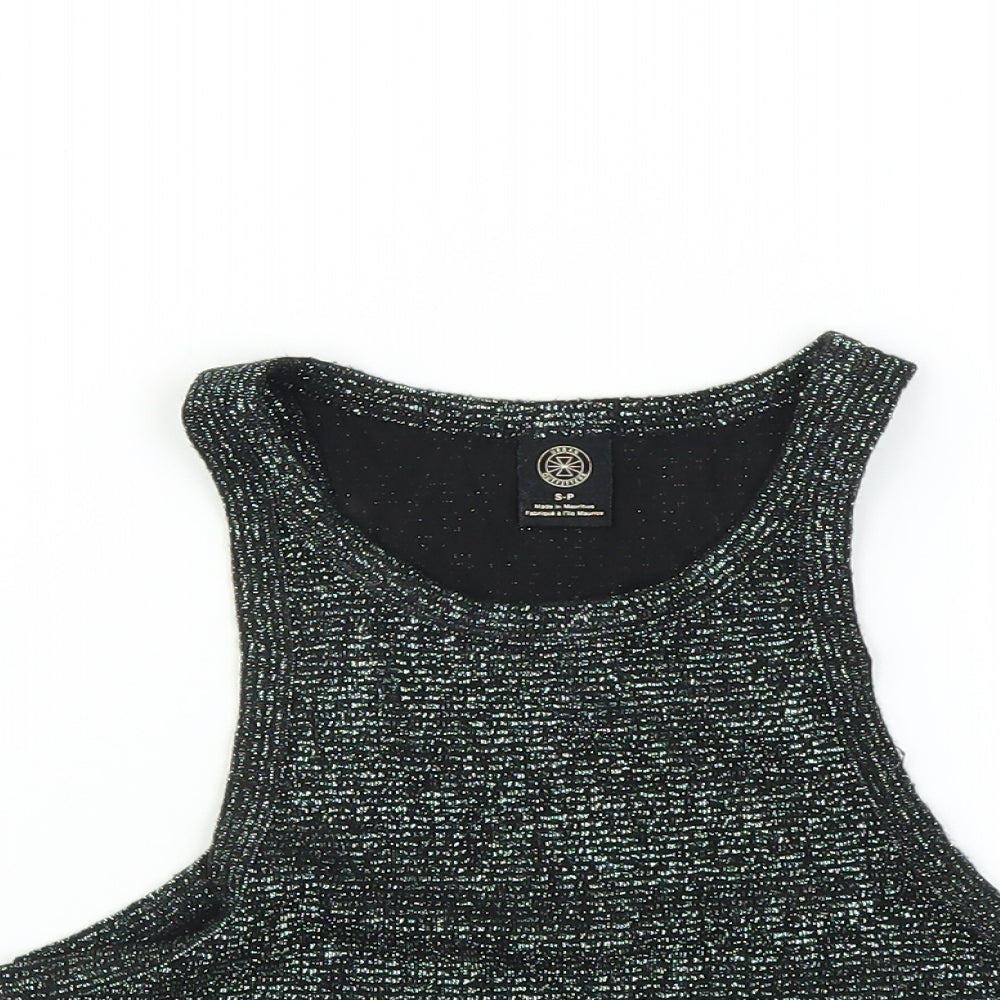 Urban Outfitters Womens Green   Basic Tank Size S  - CROPPED