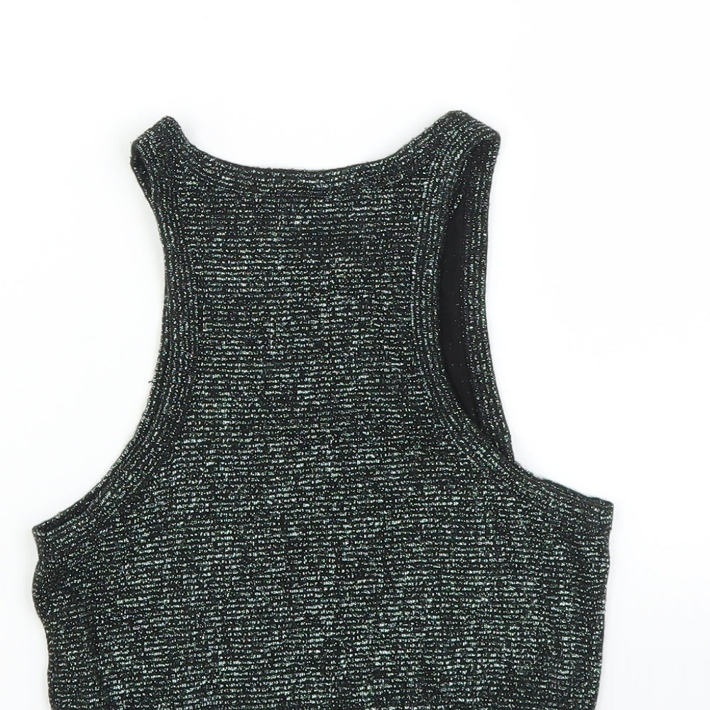 Urban Outfitters Womens Green   Basic Tank Size S  - CROPPED