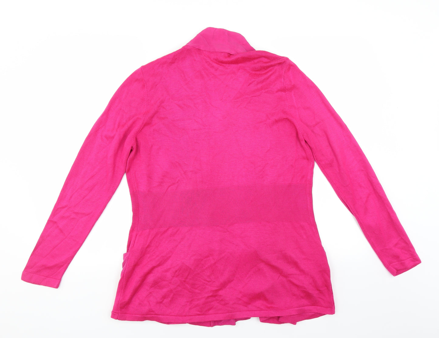 Marks and Spencer Womens Pink   Cardigan Jumper Size 14
